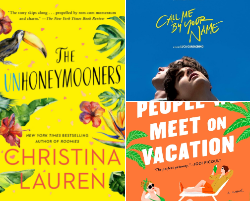 Book recommendations for summer cover photo collage