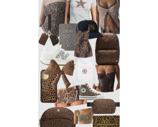 Cheetah girl cover photo collage