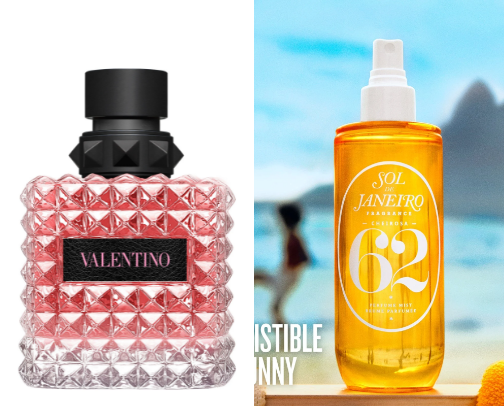 best perfume combination cover photo collage