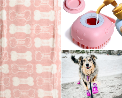 My beloved doggie essentials 🐕 cover photo collage
