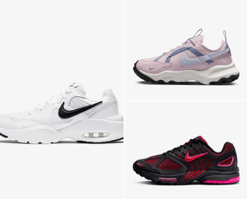 Nike - Womens Retro Running Shoes👟 cover photo collage