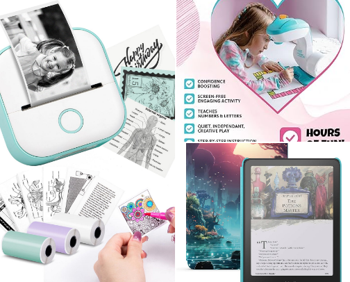 TWEEN GIRL GIFT GUIDE cover photo collage