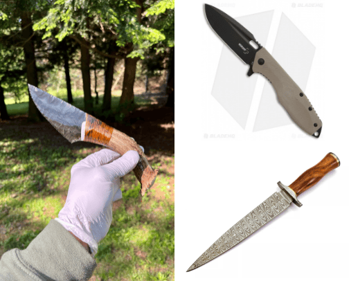 Knives, Swords, Axes oh my cover photo collage