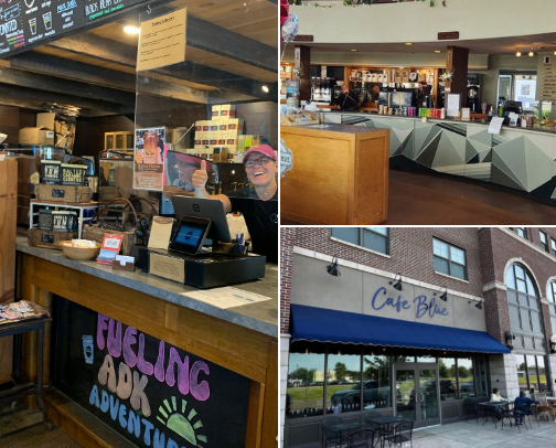 Coffee finds in Central NY cover photo collage