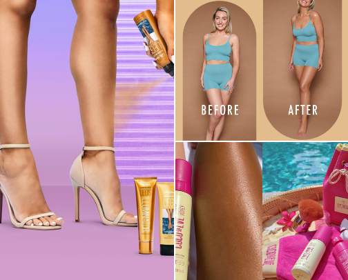 🌟Glow Getter: My Favorite Self-Tan Products 🌞💋👙 cover photo collage
