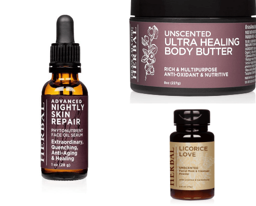 Natural Skincare cover photo collage