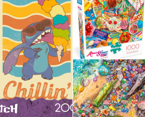 Puzzles With Summer Vibes cover photo collage