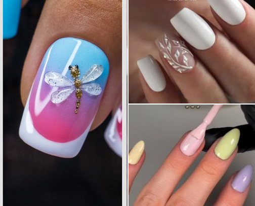 Nail Design Ideas cover photo collage
