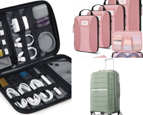 ✈️ Travel Essentials Everyone Actually Uses 🌍🧳 cover photo collage