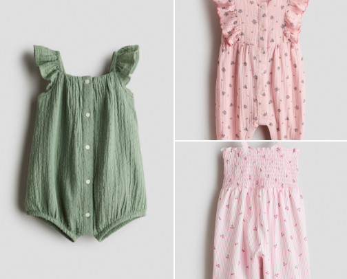Cutest baby girl outfits 👧🏻 cover photo collage