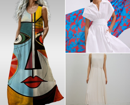 Turning heads in my favorite dress ✨👗 cover photo collage