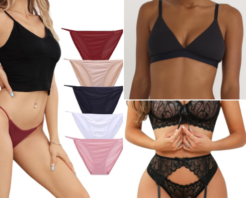 Lingerie for everyDay use cover photo collage
