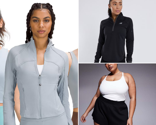 Gym wear cover photo collage