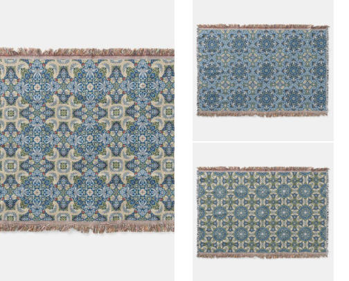 Geometric Seamless Patterns - Lounge Room cover photo collage