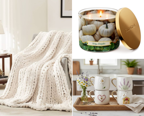🏡 Cozy Fall Home Finds cover photo collage