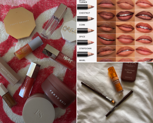 Makeup cover photo collage