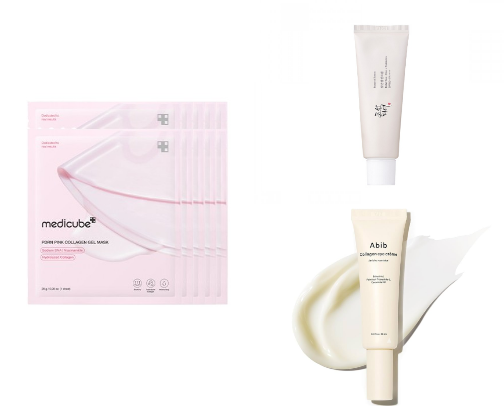 Korean skincare! cover photo collage