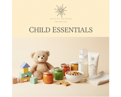 Children essentials cover photo collage