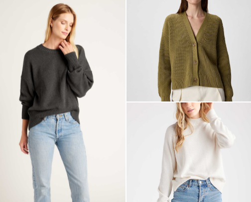 Natural Fiber Fall Staples | cotton, linen, and wool cover photo collage