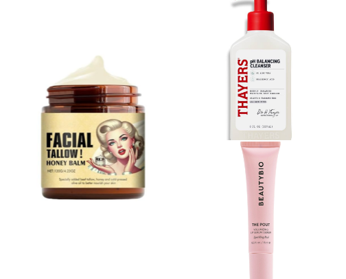 Skin care for over 50 skin cover photo collage