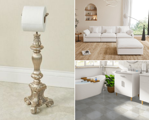 Home finds cover photo collage
