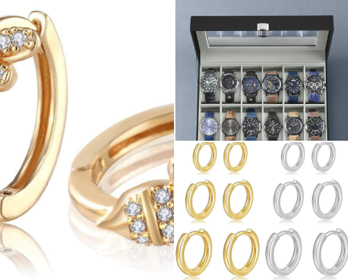 Jewelry cover photo collage