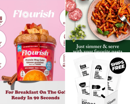 Easy High-Protein Foods & Everyday Meal Favourites cover photo collage
