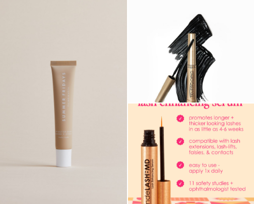 My favorite beauty recs cover photo collage