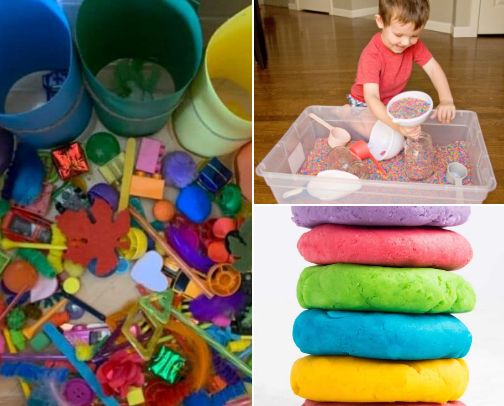 ✨ “No Screens, Just Smiles: Easy DIY Activities with My 2-Year-Old” cover photo collage