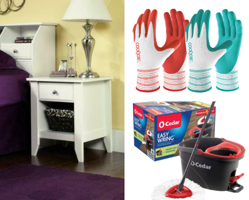 Cleaning tools cover photo collage