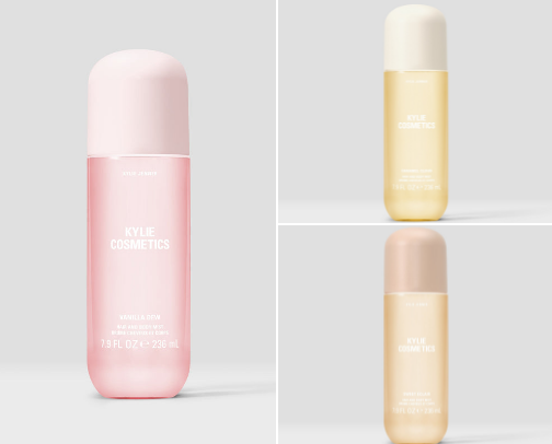 ✨ Kylie Cosmetics Body Mist – Your Everyday Fresh Glow ✨ cover photo collage