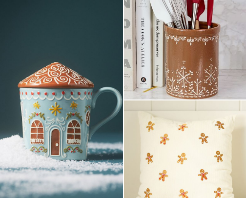 Gingerbread Christmas cover photo collage