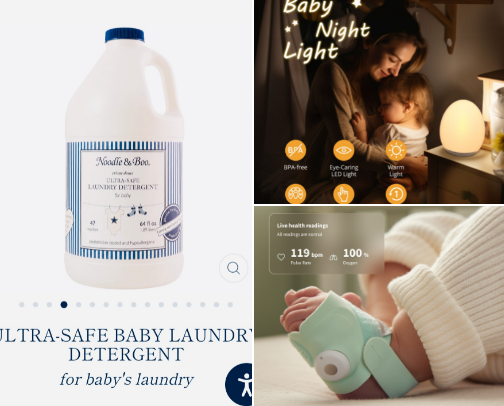 Baby Essentials cover photo collage