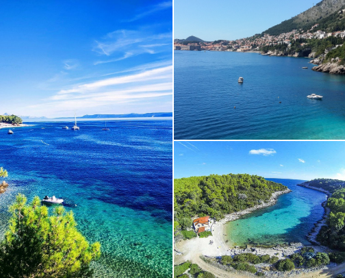 My fav Croatian beaches cover photo collage