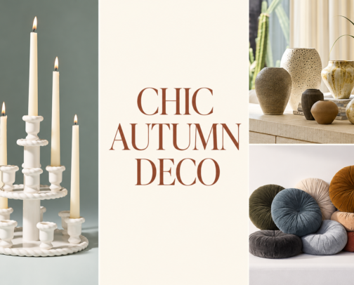 Chic Autumn Deco cover photo collage
