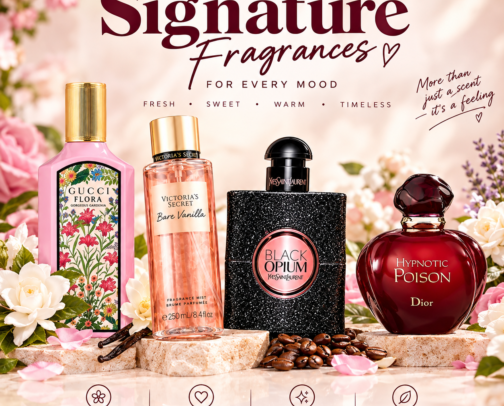 Fragrances for Every Mood cover photo collage