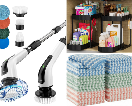 Cleaning & Organization cover photo collage