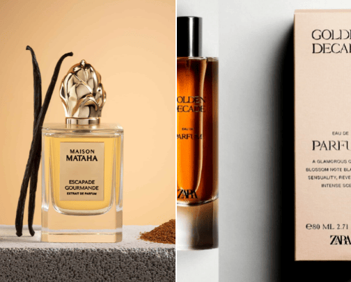 Fragrances cover photo collage