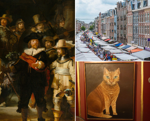 Visiting Amsterdam 🇳🇱 cover photo collage