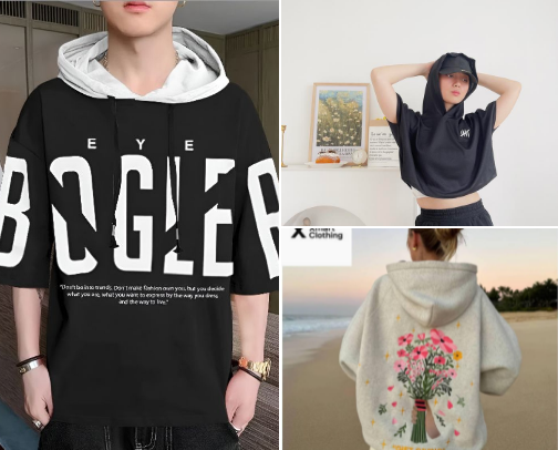 Men's/Women's Hoodies cover photo collage