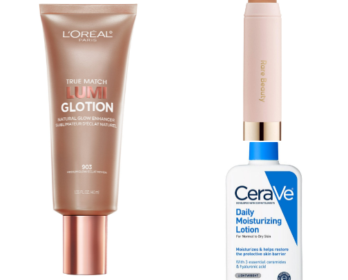 Get that glow baby-makeup favs cover photo collage
