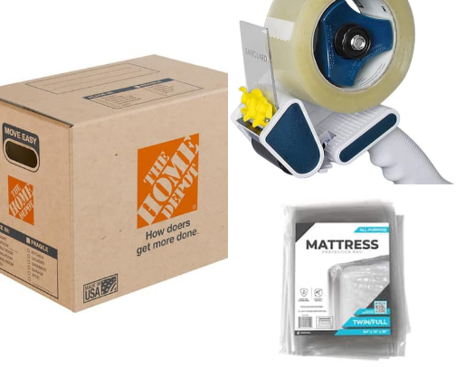 Moving New Home Essentials cover photo collage