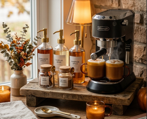 Whimsical Autumn Coffee Corner Ideas & Essentials (2026 Edit) cover photo collage