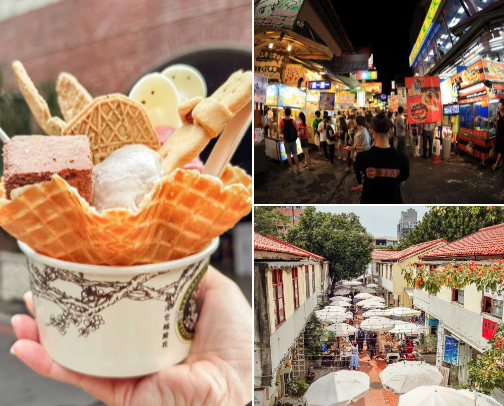 Unconventional Travel Guide: Taichung, Taiwan cover photo collage
