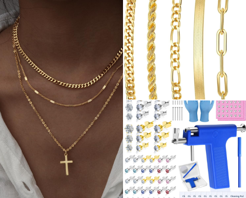 Jewelry cover photo collage