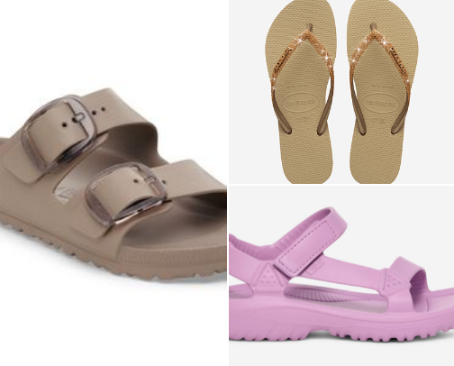 👡 Flip-Flop Goals: 17 Sandal Styles That’ll Have You Walking In Comfort + Confidence cover photo collage