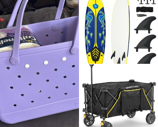 No-Stress Beach Packing List for Kids (That Moms Actually Use) cover photo collage