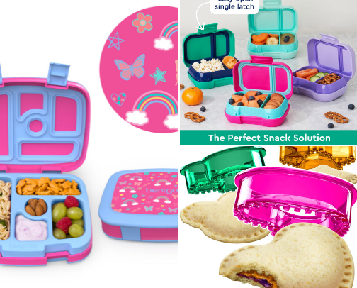 Preschool Snack & Lunch Favorite Items cover photo collage