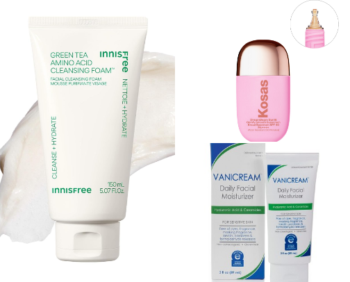 My skincare essentials for glowing goddess skin cover photo collage