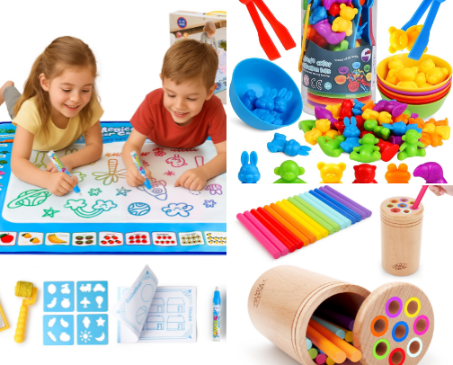 Gifts for toddlers cover photo collage